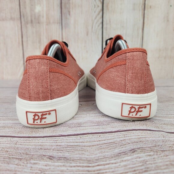 PF Flyers Center Lo Shoes Mens Size 12.5 Canvas Low Top Canvas Posture Sneakers - Picture 5 of 9